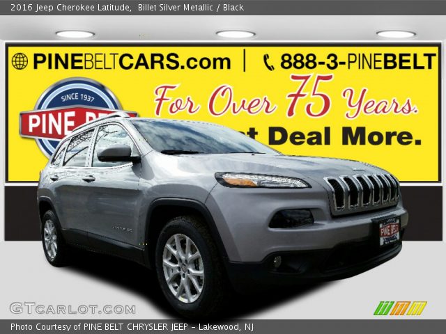 2016 Jeep Cherokee Latitude in Billet Silver Metallic