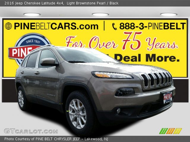 2016 Jeep Cherokee Latitude 4x4 in Light Brownstone Pearl