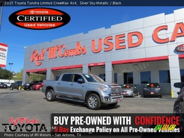 2015 Toyota Tundra Limited CrewMax 4x4 in Silver Sky Metallic