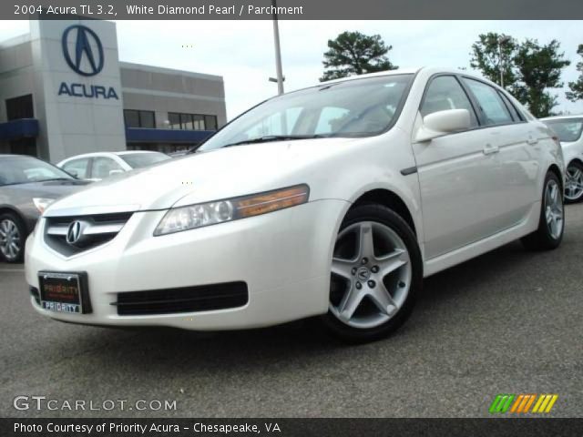 2004 Acura TL 3.2 in White Diamond Pearl