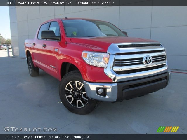 2016 Toyota Tundra SR5 CrewMax 4x4 in Radiant Red