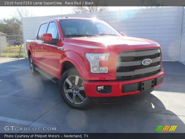 2016 Ford F150 Lariat SuperCrew in Race Red