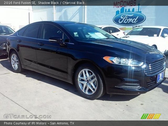 2016 Ford Fusion SE in Shadow Black
