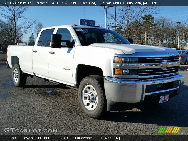 2016 Chevrolet Silverado 3500HD WT Crew Cab 4x4 in Summit White
