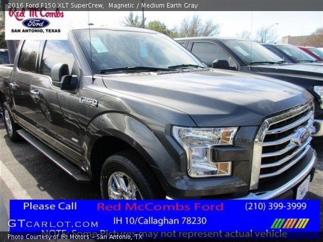 2016 Ford F150 XLT SuperCrew in Magnetic