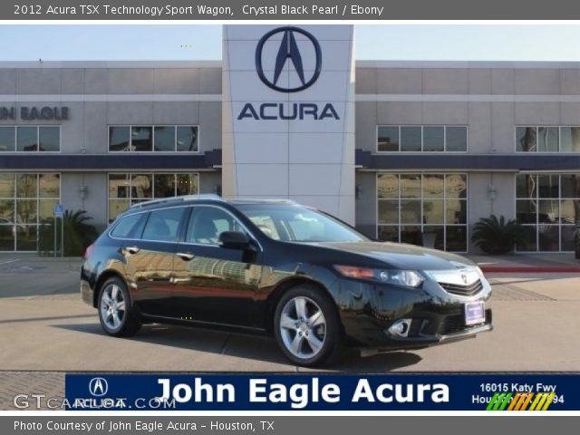 2012 Acura TSX Technology Sport Wagon in Crystal Black Pearl