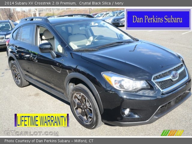 2014 Subaru XV Crosstrek 2.0i Premium in Crystal Black Silica