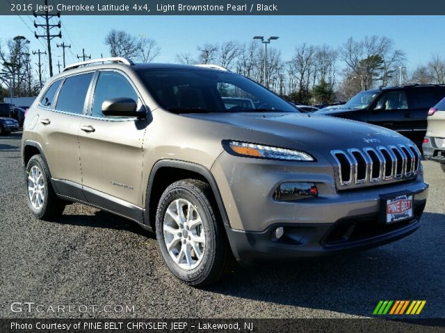 2016 Jeep Cherokee Latitude 4x4 in Light Brownstone Pearl