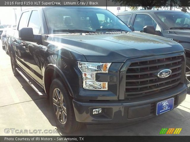 2016 Ford F150 XLT SuperCrew in Lithium Gray