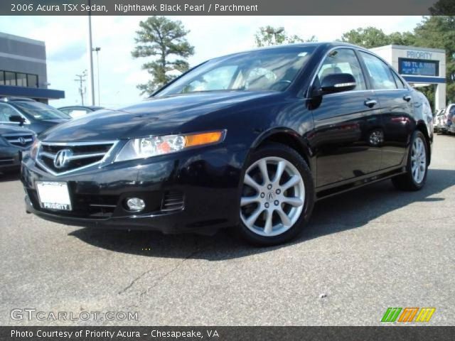 2006 Acura TSX Sedan in Nighthawk Black Pearl