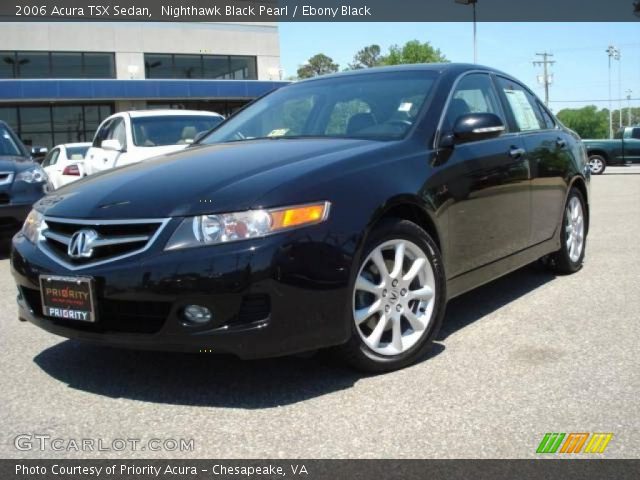 2006 Acura TSX Sedan in Nighthawk Black Pearl