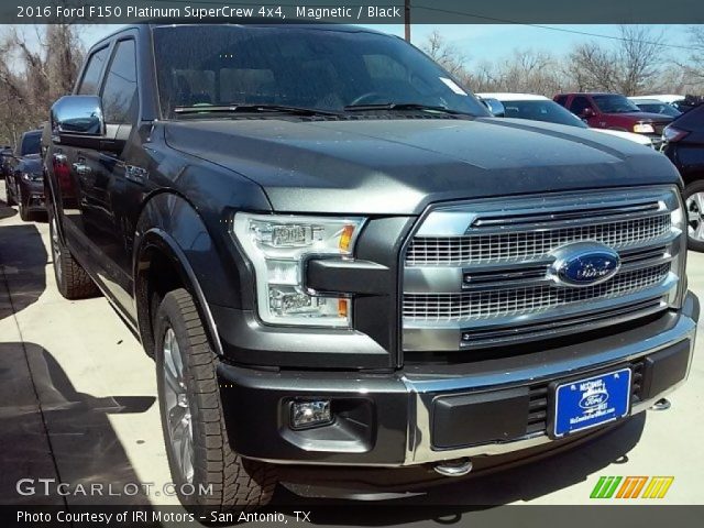 2016 Ford F150 Platinum SuperCrew 4x4 in Magnetic