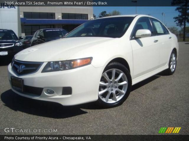 2006 Acura TSX Sedan in Premium White Pearl