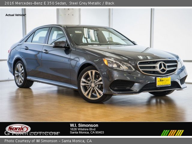 2016 Mercedes-Benz E 350 Sedan in Steel Grey Metallic