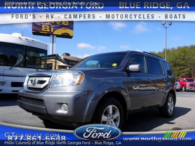 2009 Honda Pilot EX-L in Sterling Gray Metallic