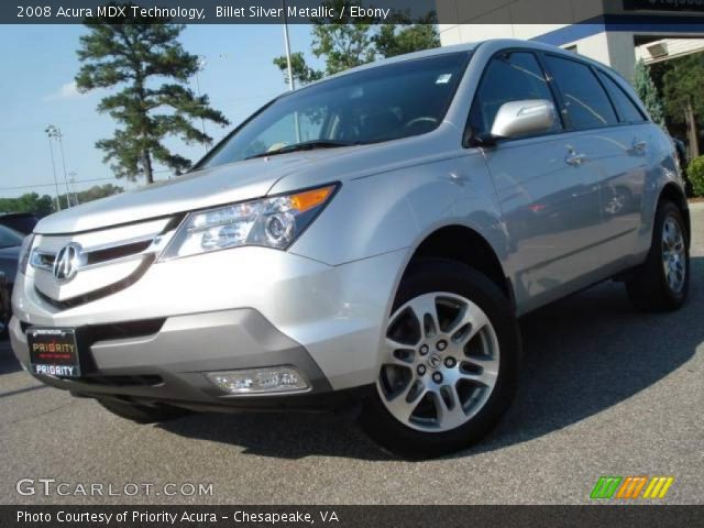 2008 Acura MDX Technology in Billet Silver Metallic
