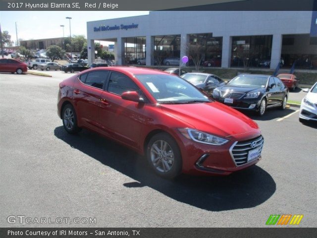 2017 Hyundai Elantra SE in Red