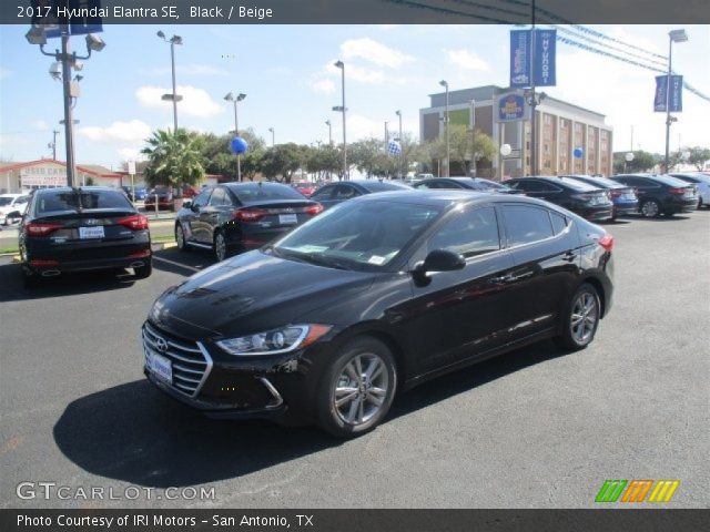 2017 Hyundai Elantra SE in Black