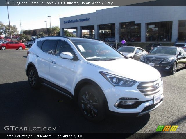 2017 Hyundai Santa Fe Sport 2.0T Ulitimate in Pearl White