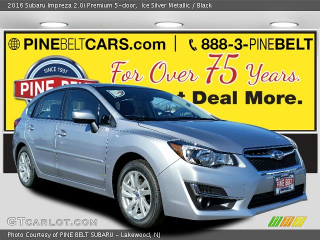 2016 Subaru Impreza 2.0i Premium 5-door in Ice Silver Metallic