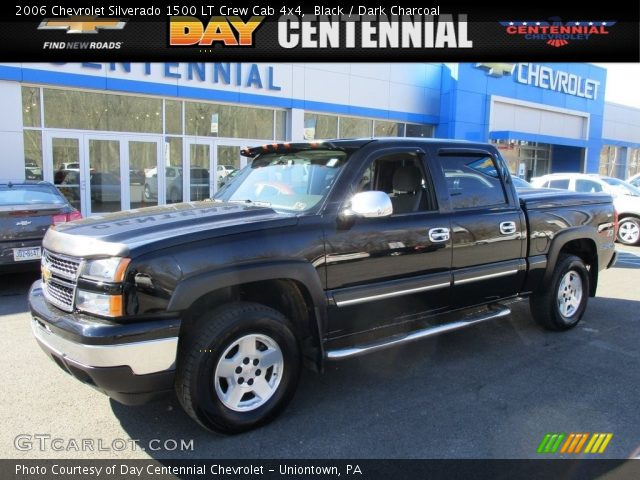 2006 Chevrolet Silverado 1500 LT Crew Cab 4x4 in Black