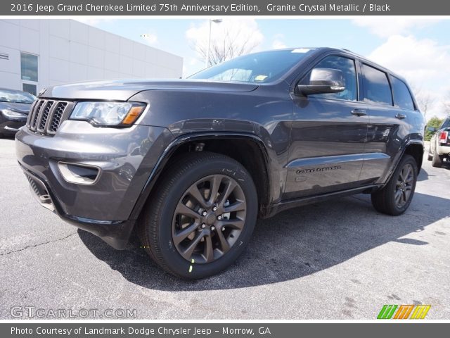 2016 Jeep Grand Cherokee Limited 75th Anniversary Edition in Granite Crystal Metallic