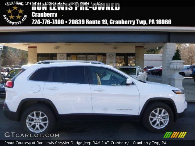 2016 Jeep Cherokee Latitude 4x4 in Bright White
