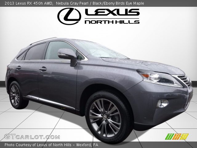 2013 Lexus RX 450h AWD in Nebula Gray Pearl