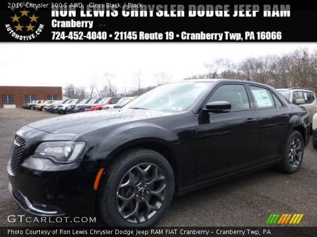 2016 Chrysler 300 S AWD in Gloss Black