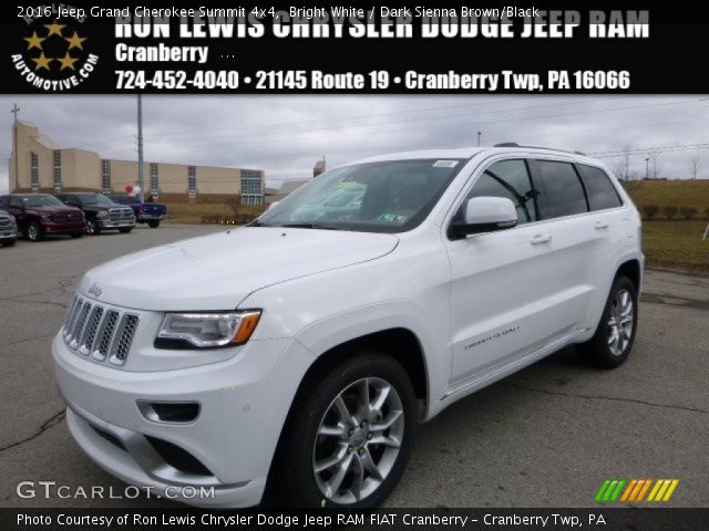 2016 Jeep Grand Cherokee Summit 4x4 in Bright White