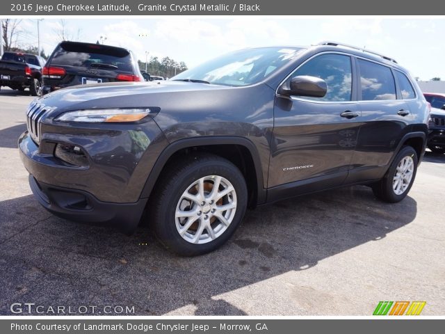 2016 Jeep Cherokee Latitude in Granite Crystal Metallic
