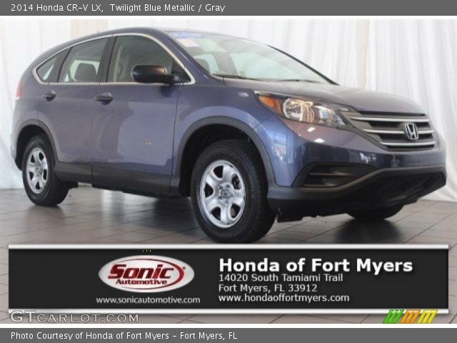 2014 Honda CR-V LX in Twilight Blue Metallic
