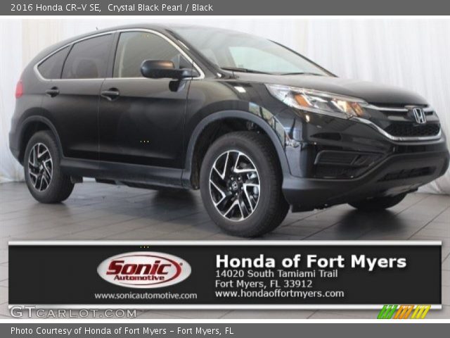 2016 Honda CR-V SE in Crystal Black Pearl