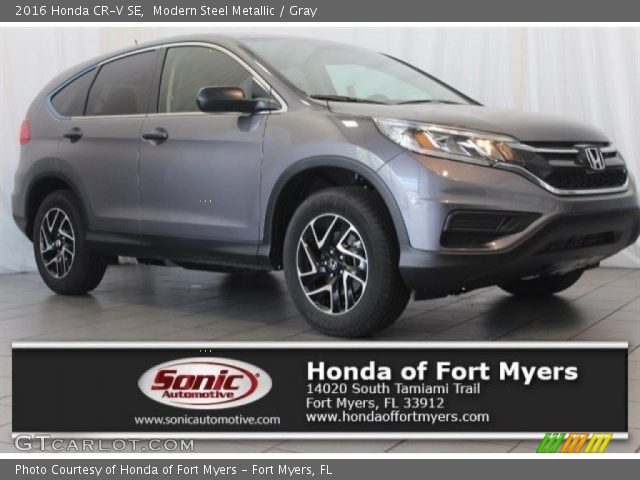 2016 Honda CR-V SE in Modern Steel Metallic