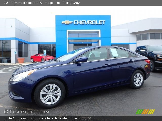 2011 Hyundai Sonata GLS in Indigo Blue Pearl