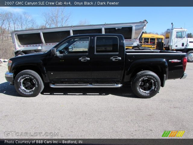 2007 GMC Canyon SLE Crew Cab 4x4 in Onyx Black