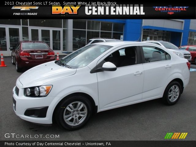 2013 Chevrolet Sonic LT Sedan in Summit White
