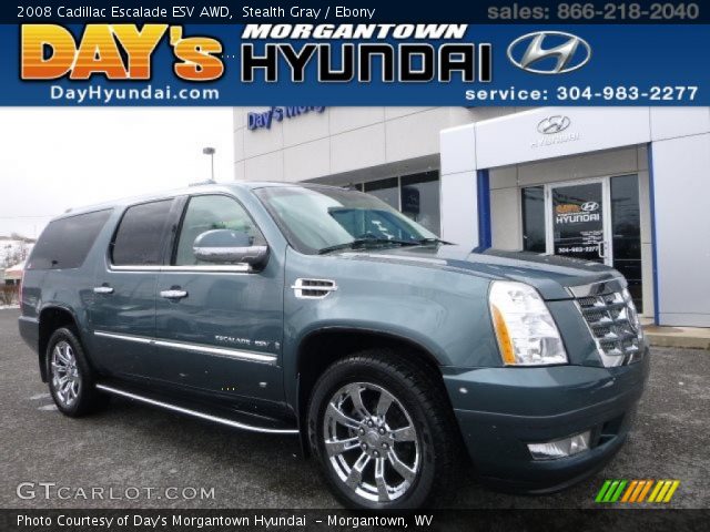 2008 Cadillac Escalade ESV AWD in Stealth Gray