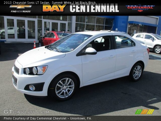 2013 Chevrolet Sonic LT Sedan in Summit White