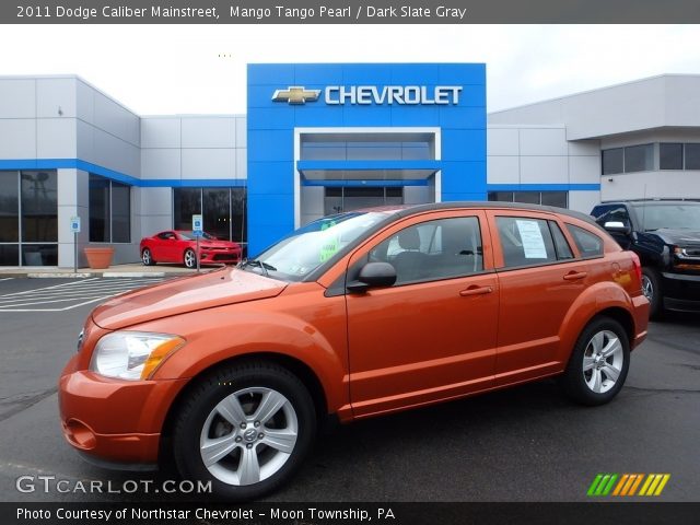 2011 Dodge Caliber Mainstreet in Mango Tango Pearl