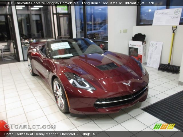 2016 Chevrolet Corvette Stingray Convertible in Long Beach Red Metallic Tintcoat