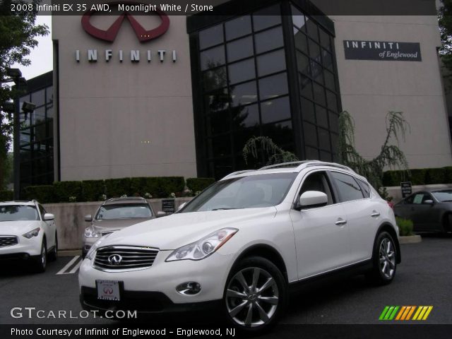 2008 Infiniti EX 35 AWD in Moonlight White