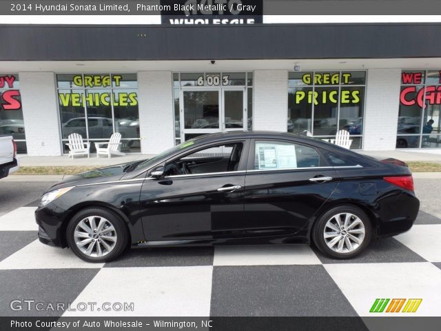 2014 Hyundai Sonata Limited in Phantom Black Metallic