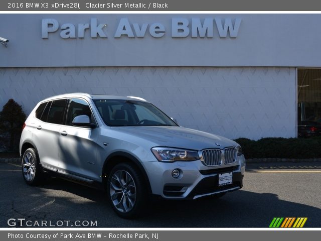 2016 BMW X3 xDrive28i in Glacier Silver Metallic