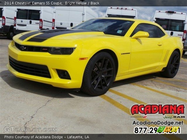 2014 Chevrolet Camaro SS Coupe in Bright Yellow