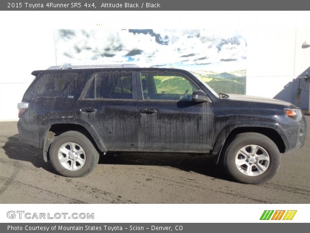 2015 Toyota 4Runner SR5 4x4 in Attitude Black