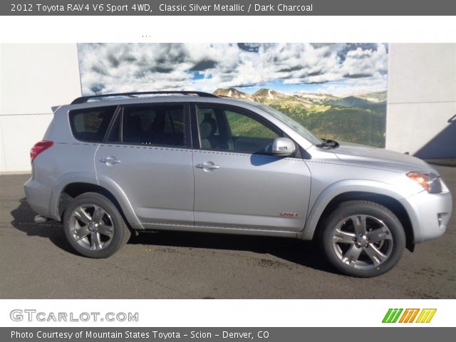 2012 Toyota RAV4 V6 Sport 4WD in Classic Silver Metallic