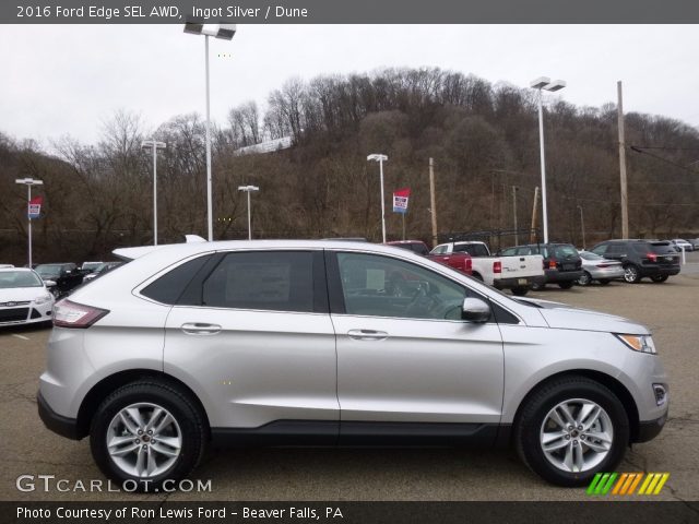 2016 Ford Edge SEL AWD in Ingot Silver