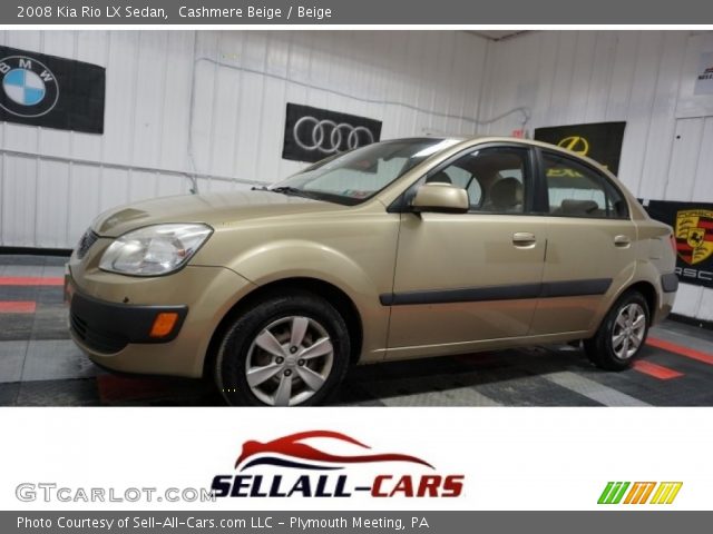 2008 Kia Rio LX Sedan in Cashmere Beige