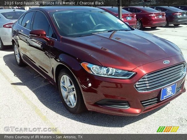 2016 Ford Fusion SE in Bronze Fire Metallic